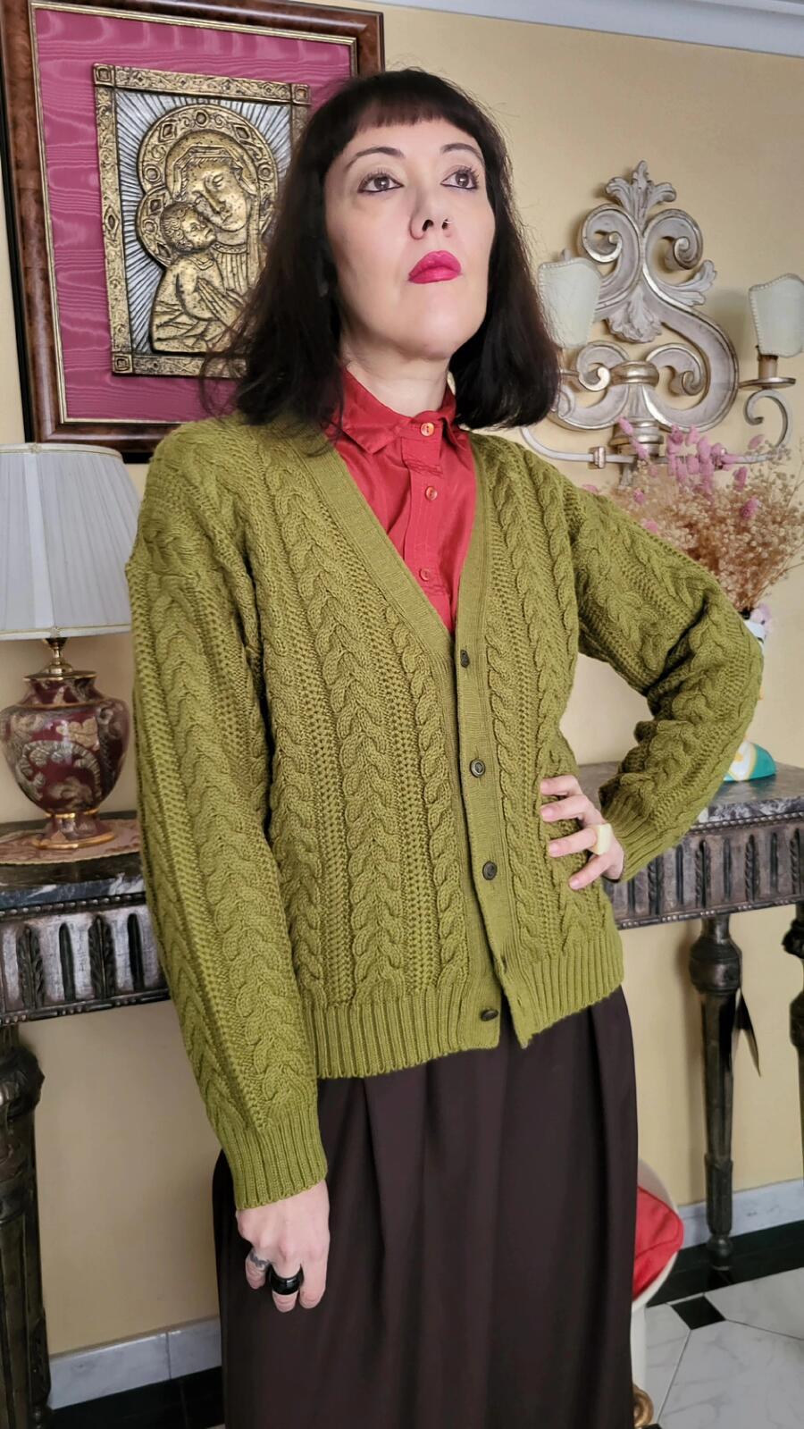 Cardigan Inglese 