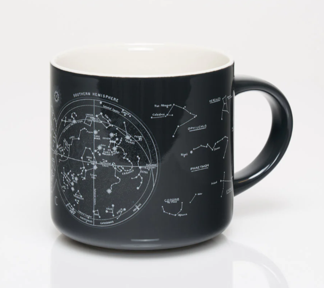 COGNITIVE SURPLUS - Tazza scientifica in ceramica: Night Sky
