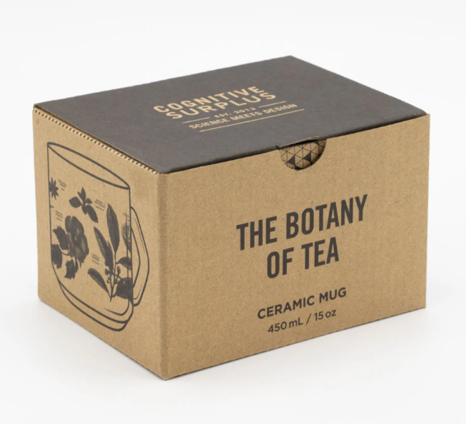 COGNITIVE SURPLUS - Tazza scientifica in ceramica: The Botany of Tea