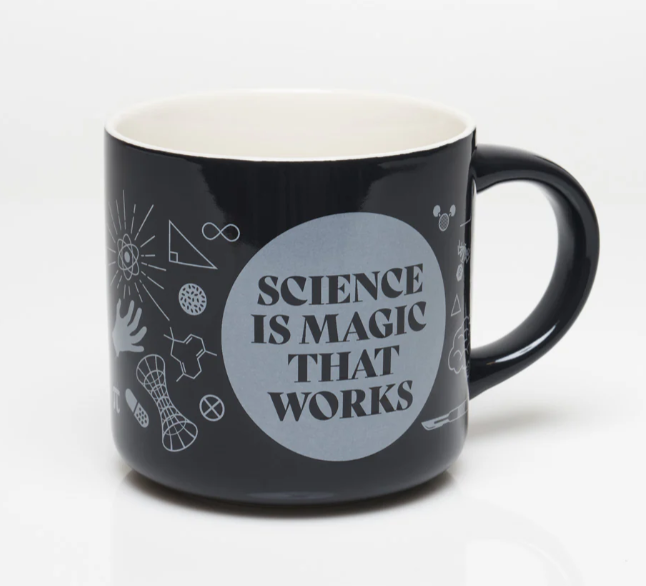 COGNITIVE SURPLUS - Tazza scientifica in ceramica: Science is Magic That Works