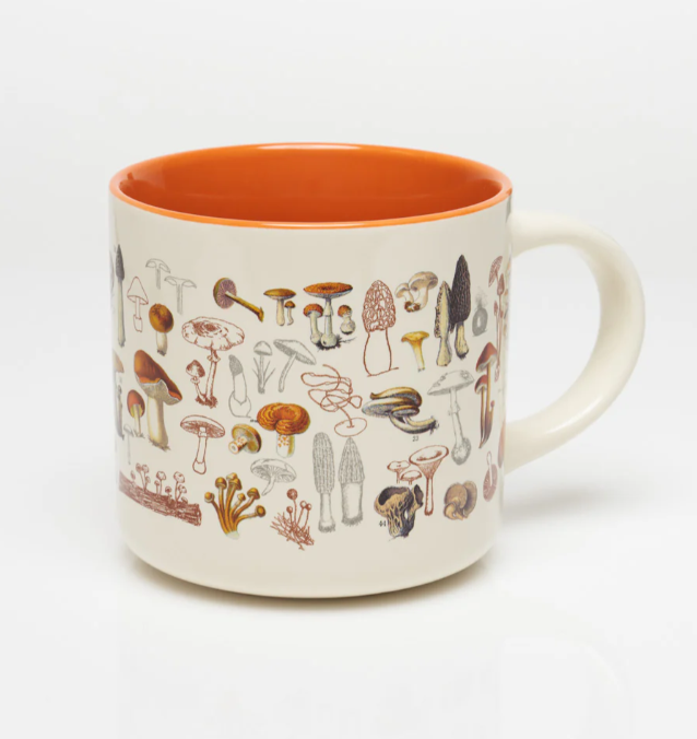 COGNITIVE SURPLUS - Tazza scientifica in ceramica: Mushrooms