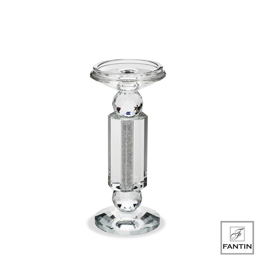 Fantin Argenti - Porta candela cristallo ø10xh22