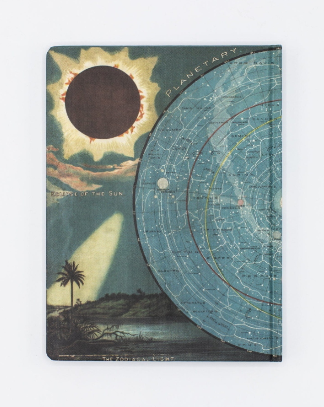 COGNITIVE SURPLUS - Quaderno con copertina rigida (17,5x23 cm): Star Map Notebook