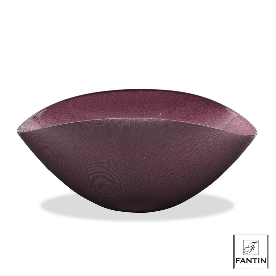 Fantin Argenti - Ciotola Ametista in vetro 18h