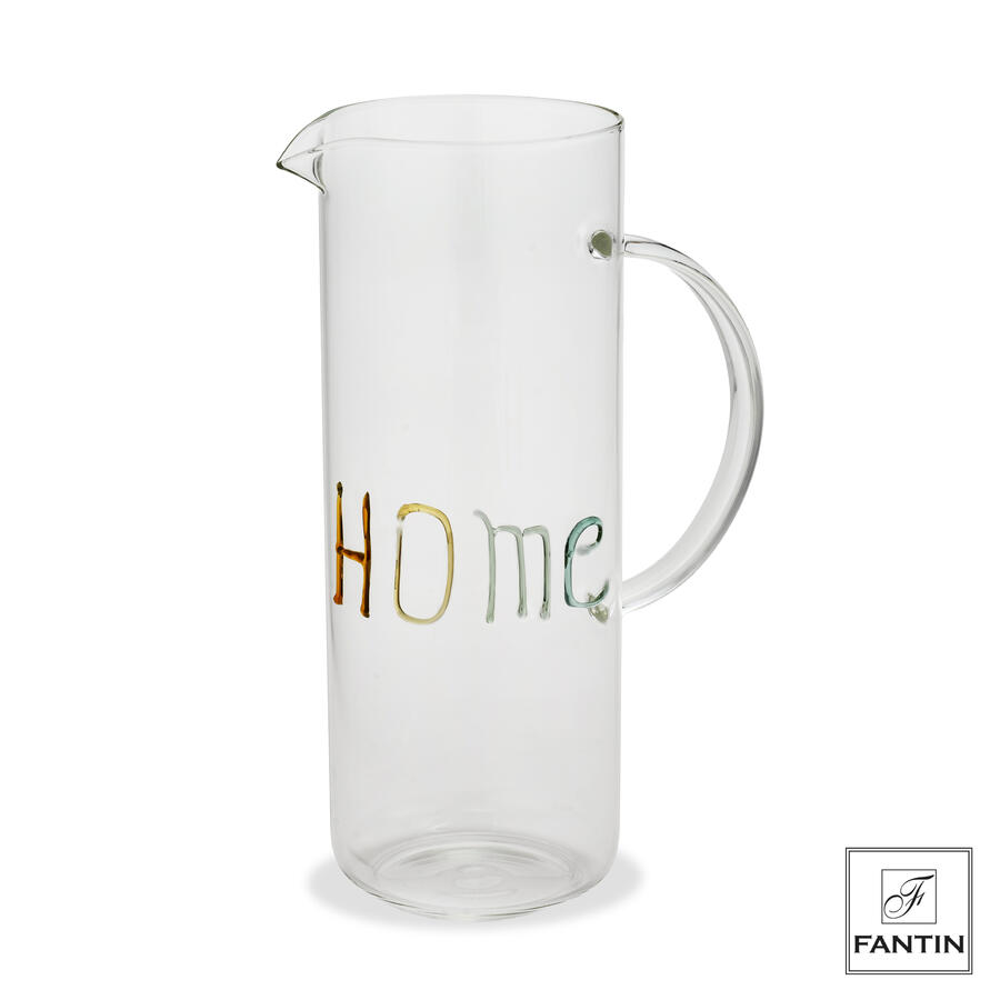 Fantin argenti - Caraffa vetro home cm. Ø9 h24 capacita' 1,4l