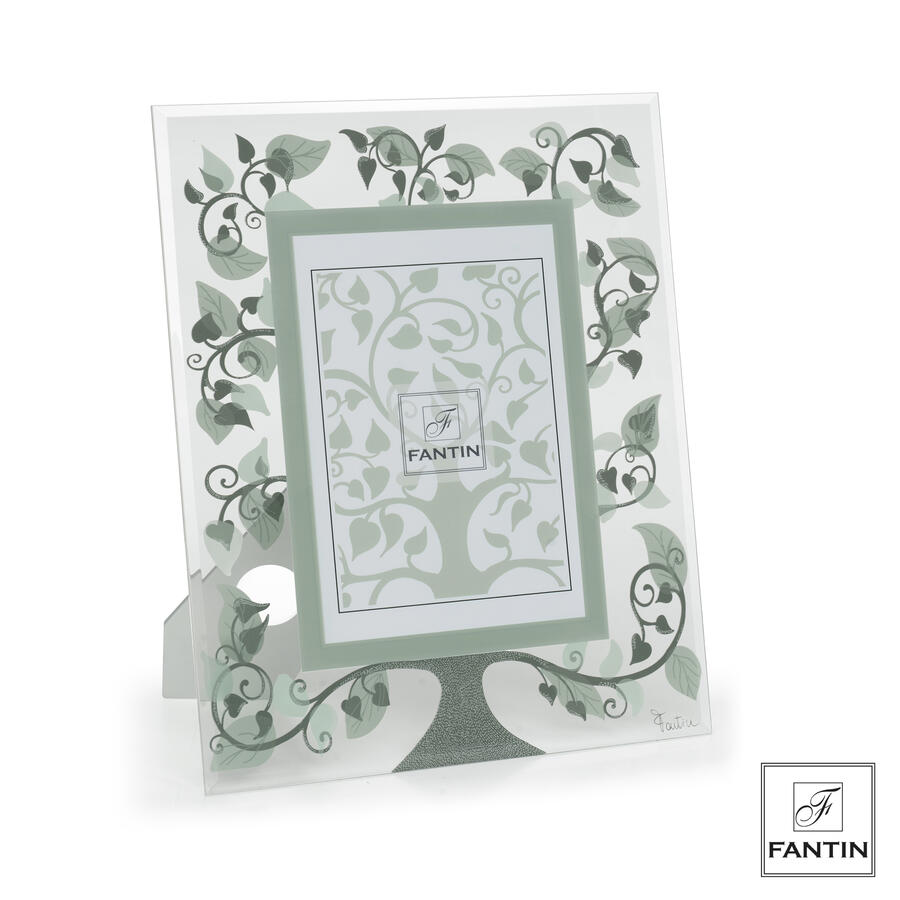 Fantin Argenti - Portafoto Albero della vita in vetro 13X18