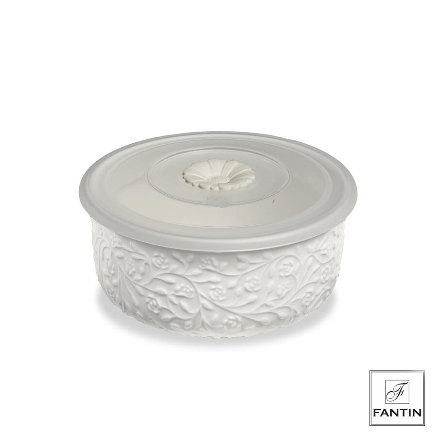 Fantin Argenti - Contenitore in porcellana Rose ø13,5X6,5