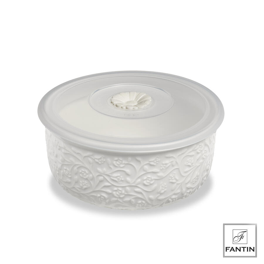 Fantin Argenti - Contenitore in porcellana Rose ø16xh7,5