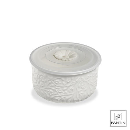 Fantin Argenti - Contenitore in porcellana Rose ø10,5xh16