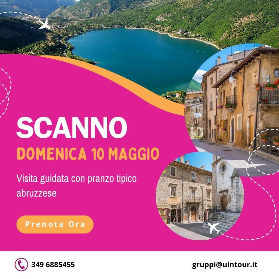I Borghi piu' Belli d'Italia: Scanno (l'Aquila) con pranzo tipico Abruzzese