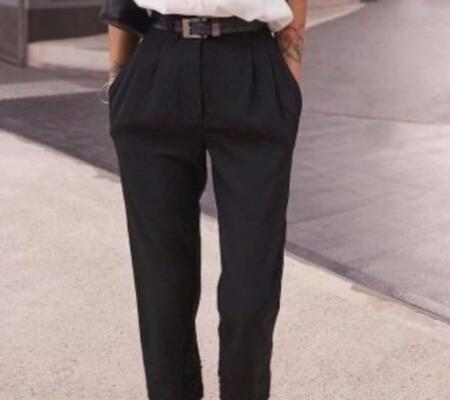 Pantalone scuba con cintura vari colori taglia dalla S alla XXl