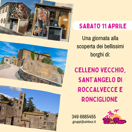 CELLENO VECCHIO, SANT’ANGELO DI ROCCALVECCE e RONCIGLIONE 