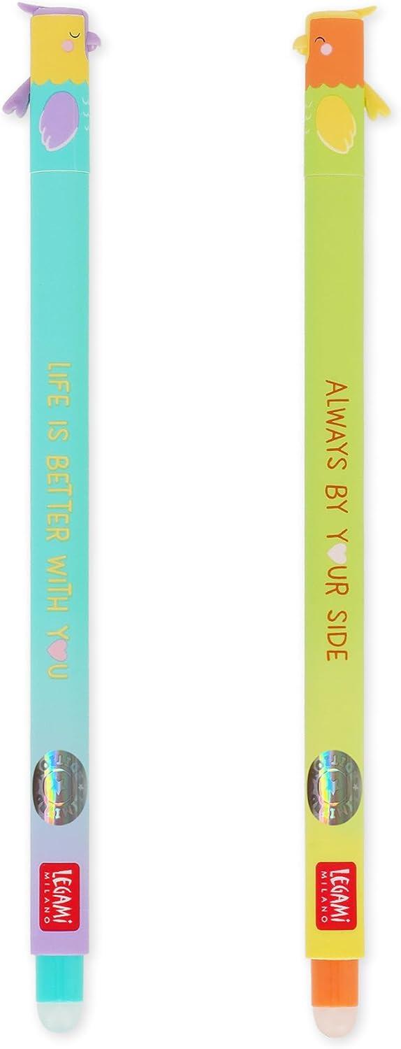 Set di 2 Penne Gel Cancellabili Better Together + Lampada decorativa Love is in the Air