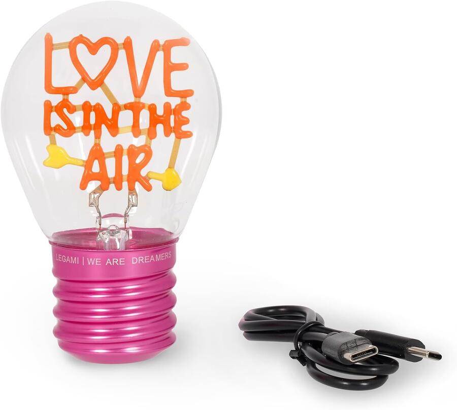 Set di 2 Penne Gel Cancellabili Better Together + Lampada decorativa Love is in the Air