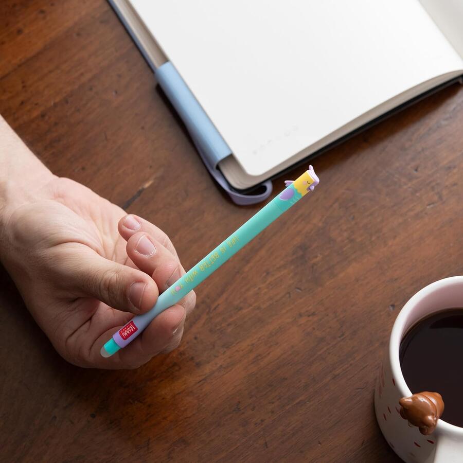 Set di 2 Penne Gel Cancellabili Better Together + Lampada decorativa Love is in the Air