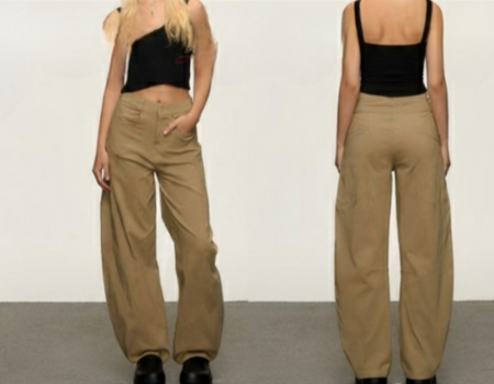 Pantalone ballon elasticizzato vari colori taglia dalla S alla XXL