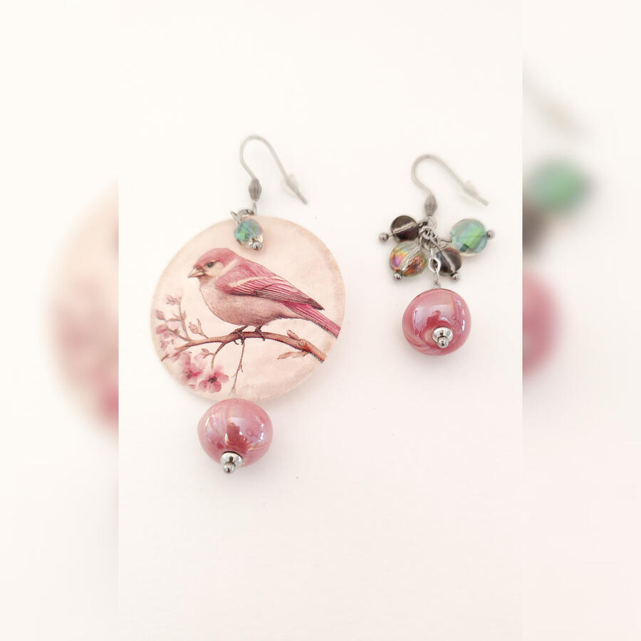 Orecchini Asimmetrici #363