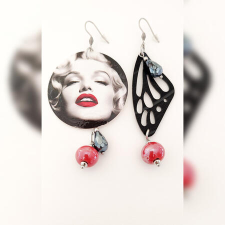 Orecchini Asimmetrici #366