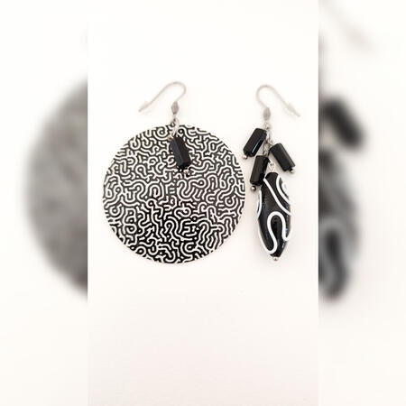 Orecchini Asimmetrici #367