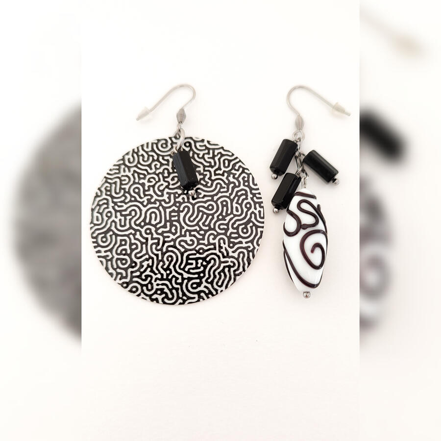 Orecchini Asimmetrici #368