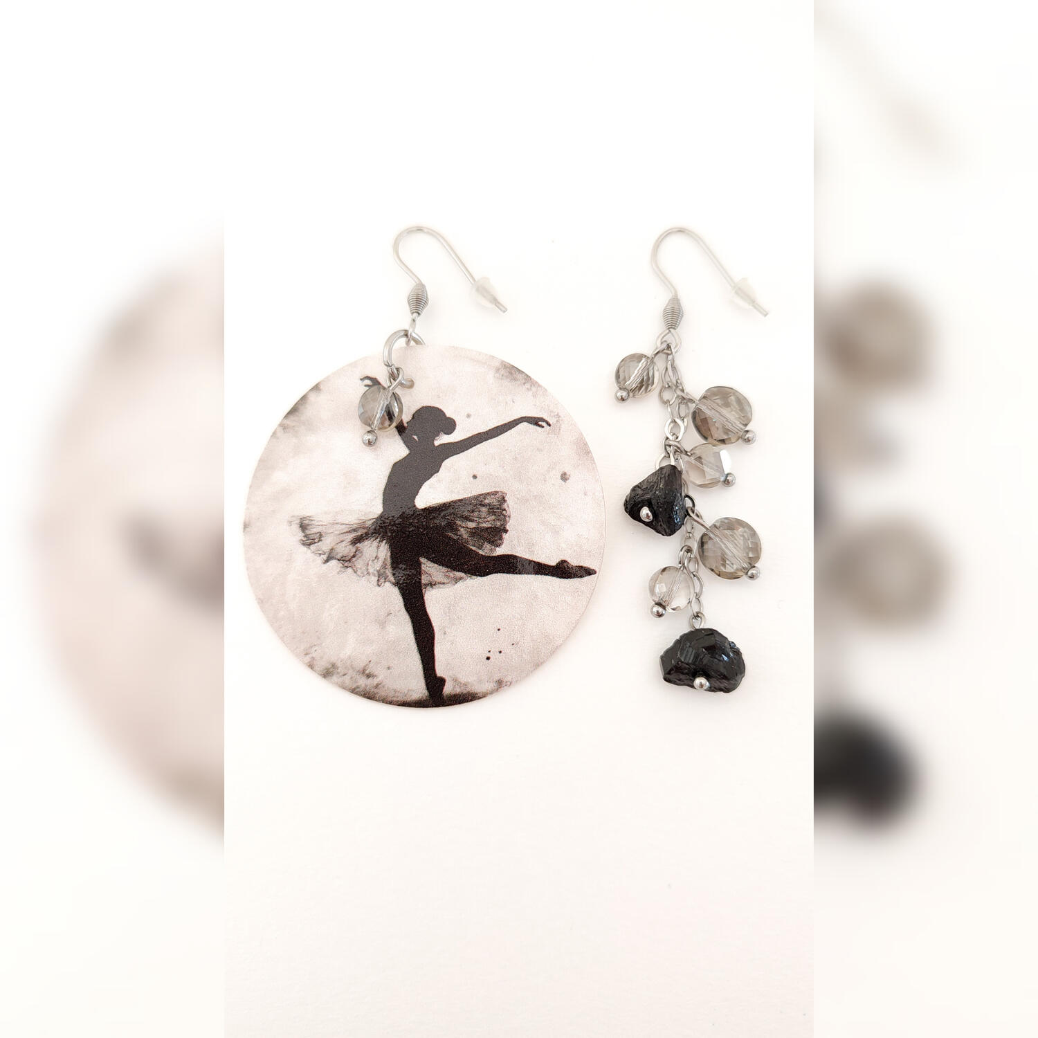 Orecchini Asimmetrici #370