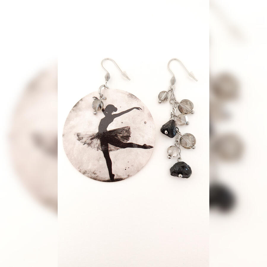 Orecchini Asimmetrici #370