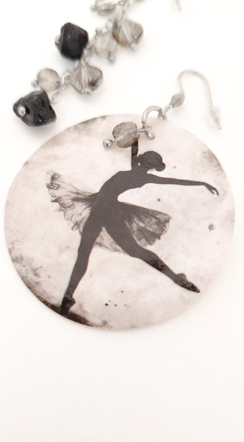 Orecchini Asimmetrici #370