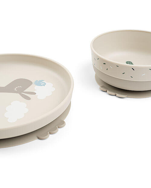 Set Pappa Foodie – Piatto, Ciotola e Tazza – Lalee Sabbia