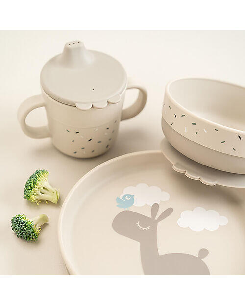 Set Pappa Foodie – Piatto, Ciotola e Tazza – Lalee Sabbia