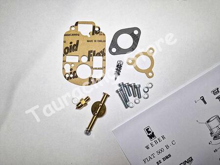 Kit revisione carburatore Weber 22 DRS - standard