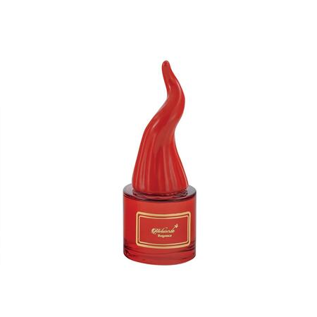 Melaverde - Profumatore tondo con tappo corno rosso 100 ml