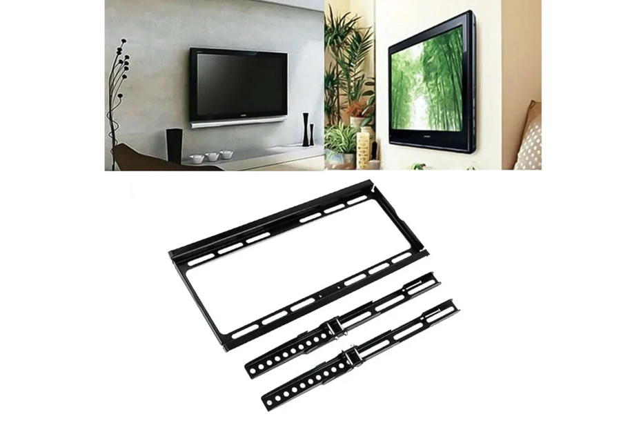Staffa Porta TV  A Parete da 26-32-55-a 63 Pollici Supporto Televisore Monitor 