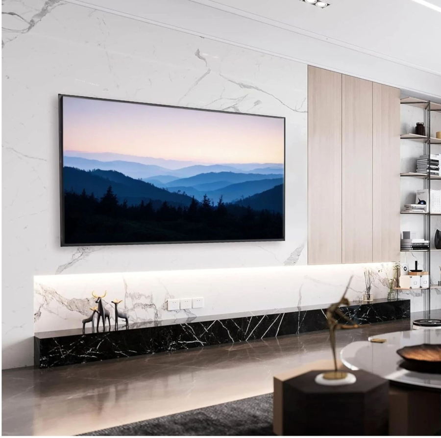 Staffa Tv A Muro Braccio DA 40 Pollici A 85 Pollici Fissa Supporto Vesa