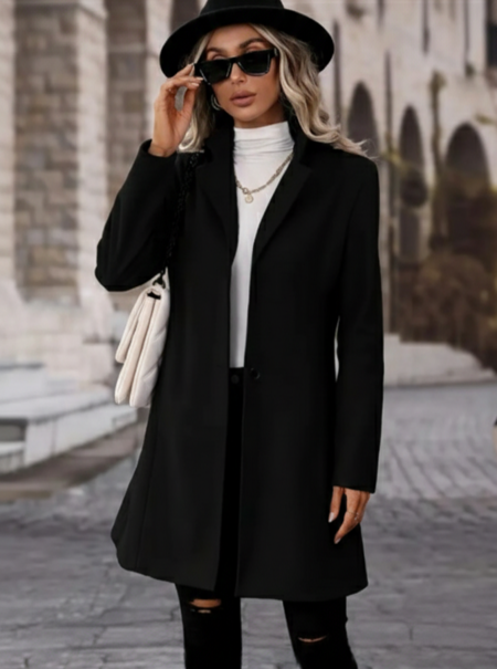 Cappottino  corto sfoderato 1 bottone vari colori taglia unica vestibilità 40/44