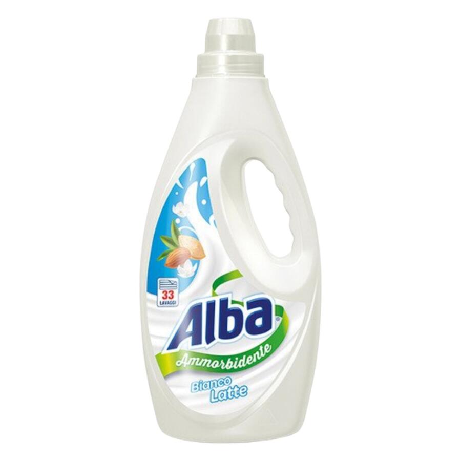 ALBA AMMORBIDENTE BIANCO LATTE 33 LAVAGGI 1850 ML (Confezione da 16 pezzi) 
