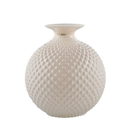 Melaverde - Vaso Javier Crema Lucido 22cm