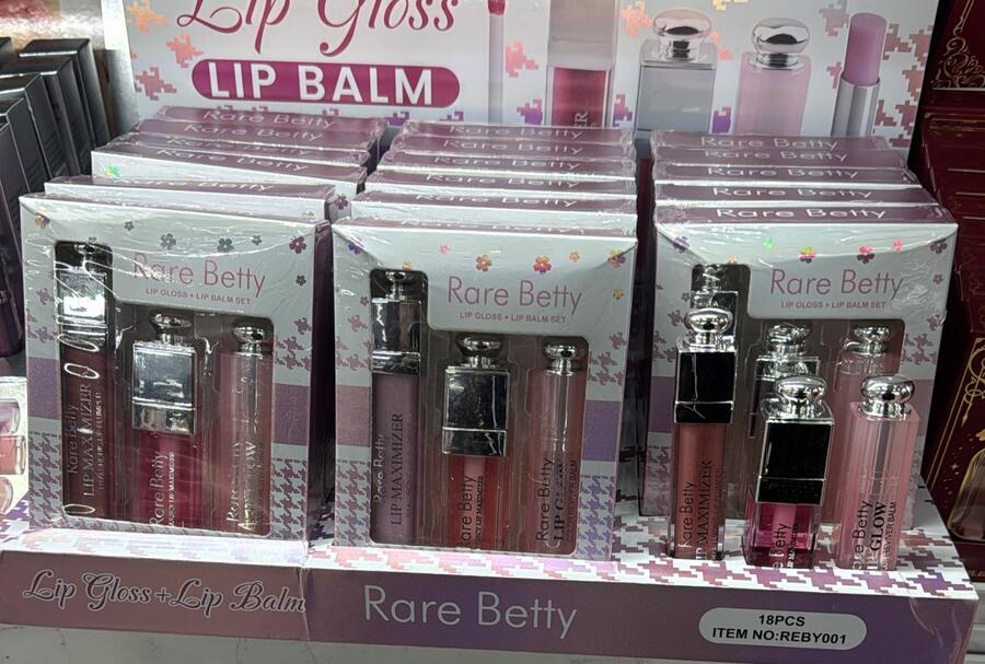 RARE BETTY LIP GLOSS + LIP BALM (Dupe Dior)