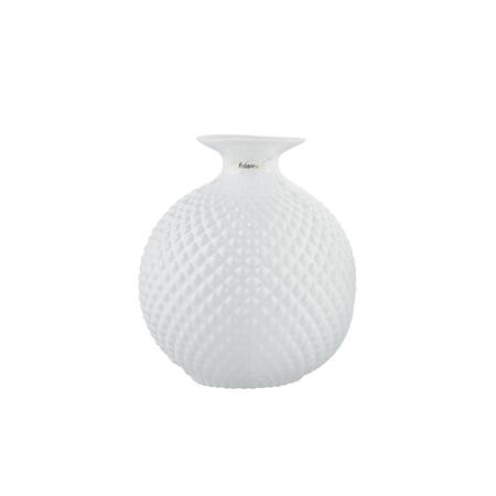 Melaverde - Vaso Javier Bianco Lucido 17cm