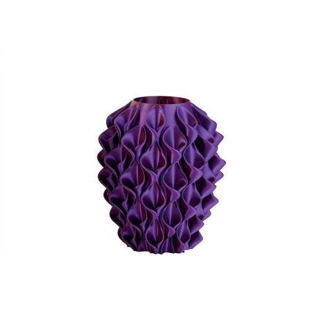 Melaverde - Vaso fiore H.18 cm Viola Bicolor in PLA