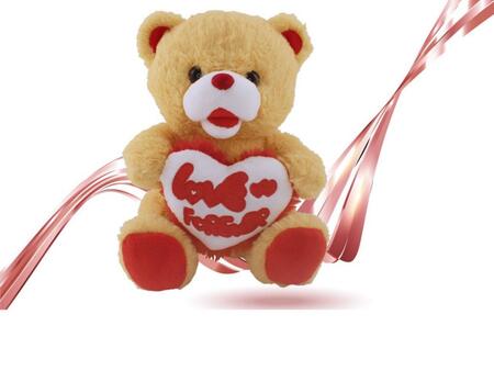 PELUCHE CON CUORE LOVE YOU 22 cm
