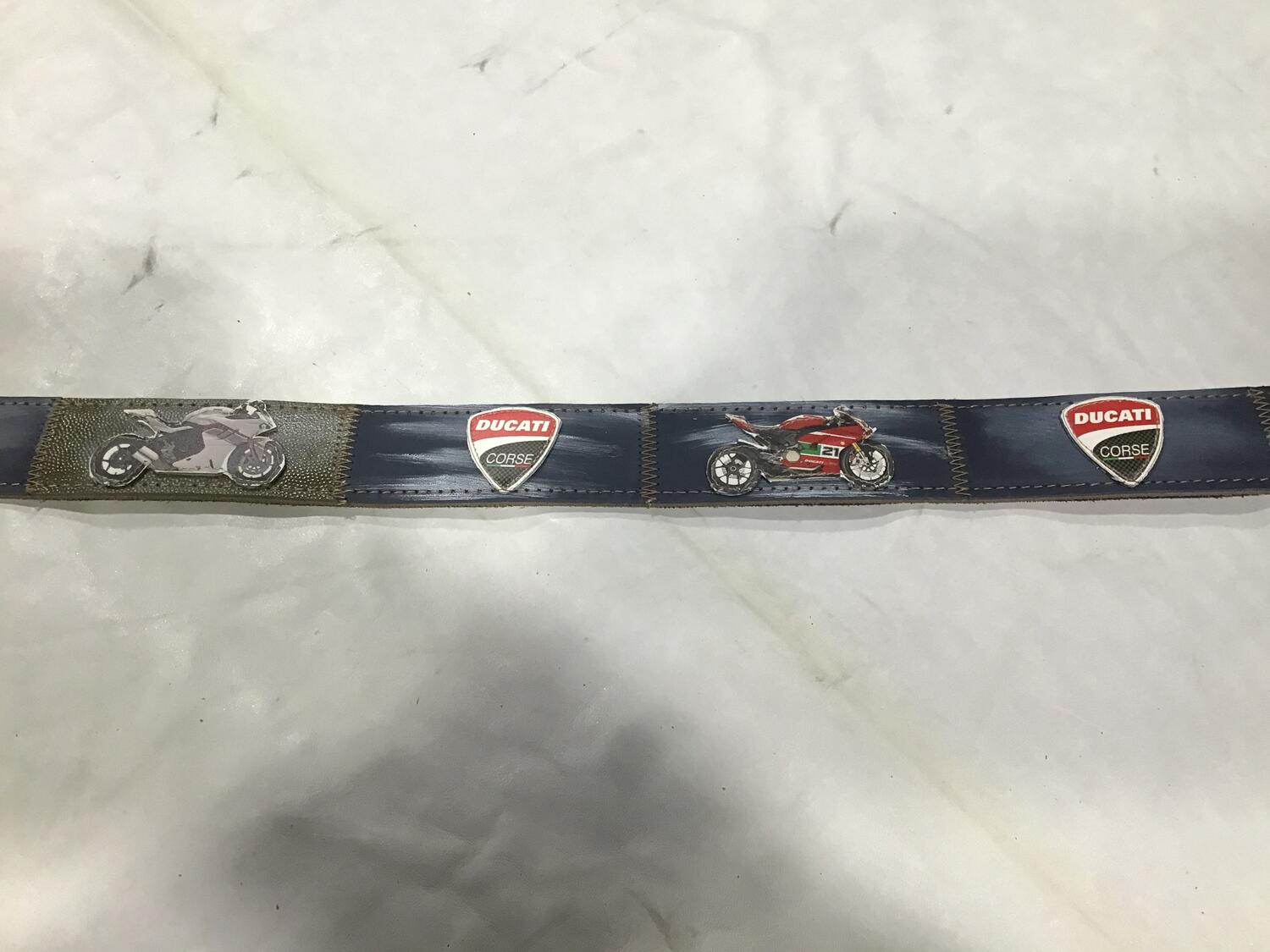 Cinture pelle Ducati Corse