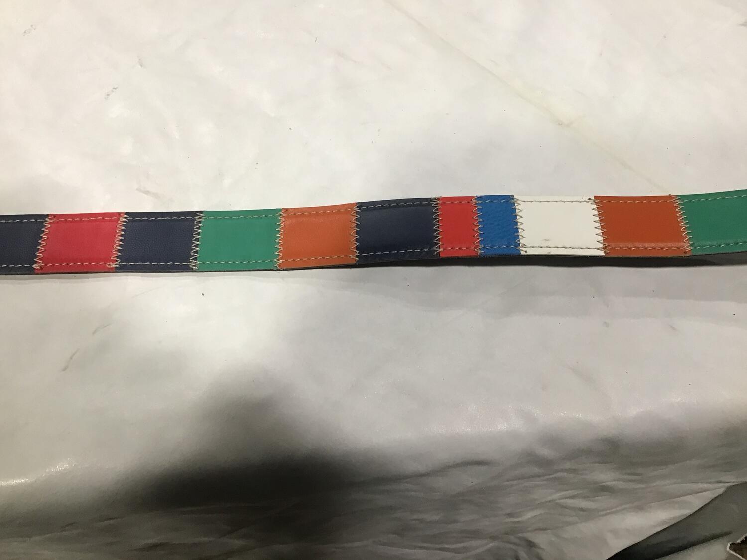 Cintura pelle Multicolor