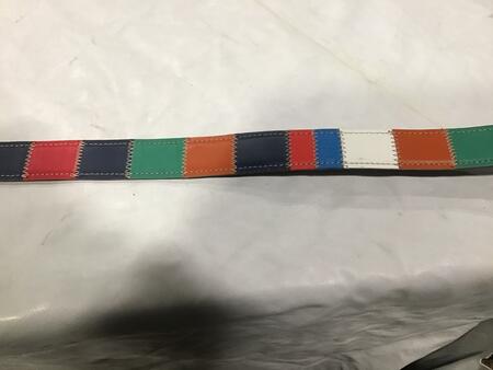 Cintura pelle Multicolor