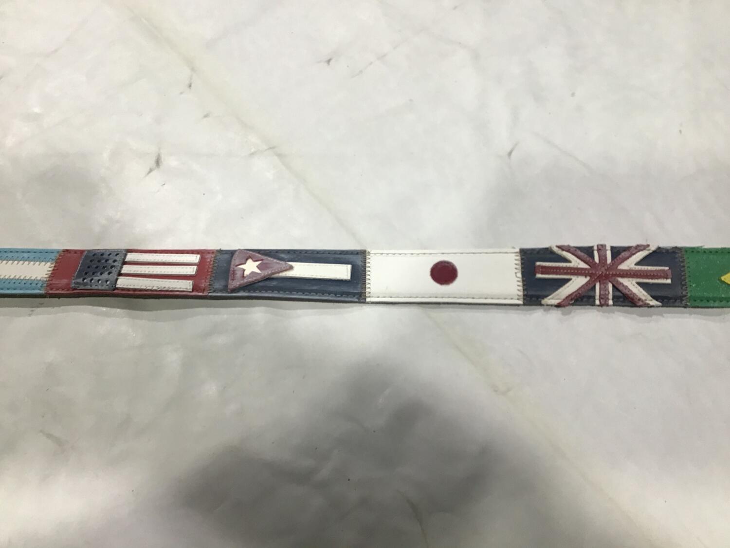 Cinture pelle Bandiere 