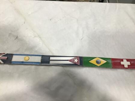 Cintura pelle bandiera 4