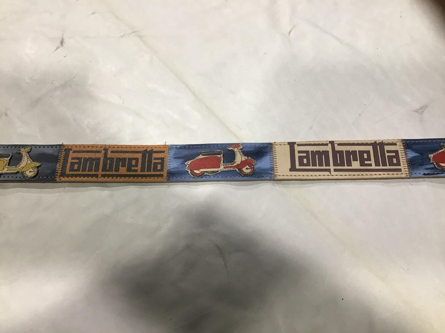 Cintura pelle Lambretta