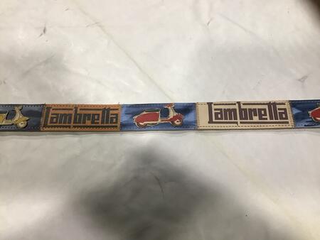 Cintura pelle Lambretta