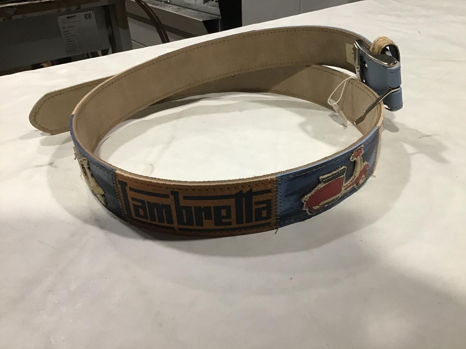 Cintura pelle Lambretta