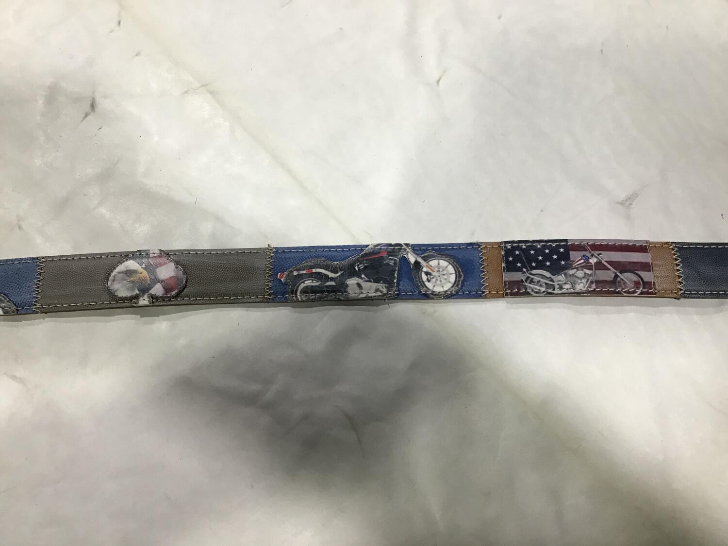 Cintura pelle Harley Davidson 2