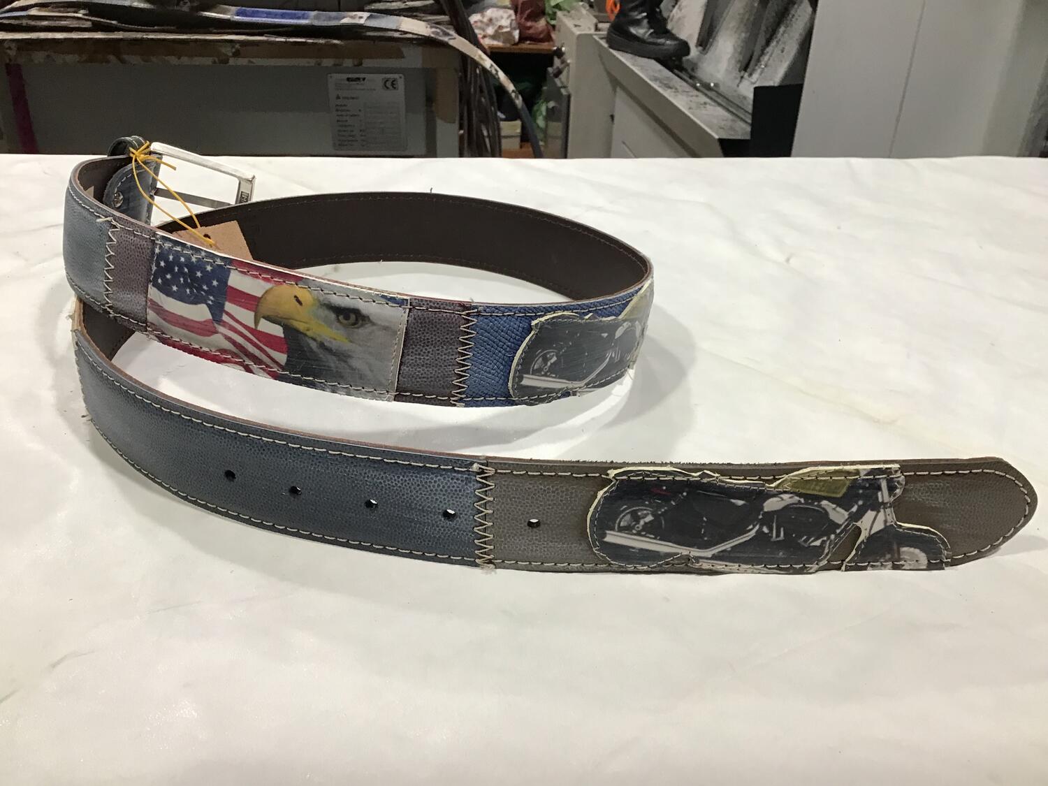 Cintura pelle Harley Davidson 2